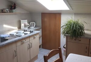 Gästehaus am Alpenpark – Ferienwohnung Jenner, 2 Personen, 36 qm, Wohn- und Schlafraum, Balkon