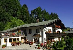 Gästehaus am Alpenpark – Ferienwohnung Jenner, 2 Personen, 36 qm, Wohn- und Schlafraum, Balkon