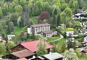 Ferienwohnung Watzmannblick & Hallenbad – Ferienwohnung Vorderbrand 43qm, mit Balkon
