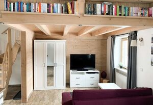 Aschauer Ferienwohung – Ferienwohnung Aschauer, 50 qm, Wohn-/Schlafraum über 2 Ebenen, Balkon