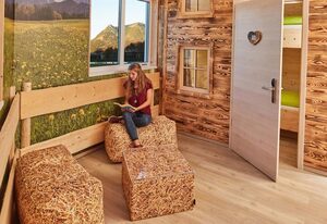 Arena Hostel Allgäu – Schlummerhütten (Schlafbox)