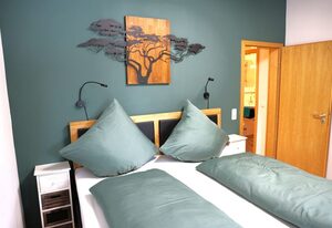 Ferienwohnung Glücksmomente – Appartement/Fewo, Dusche und Bad, WC, 2 Schlafräum