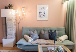 Haus Maria – Ferienwohnung Magda, 1 bis 2 Personen, 35 qm, Wohn-/Schlafraum, Schlafcouch, Balkon