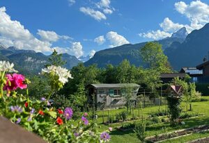 Haus Mariengrund – Zimmer Sissi, separater Eingang, Balkon mit Bergpanorama, ohne Frühstück