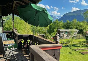 Haus Mariengrund – Zimmer Sissi, separater Eingang, Balkon mit Bergpanorama, ohne Frühstück