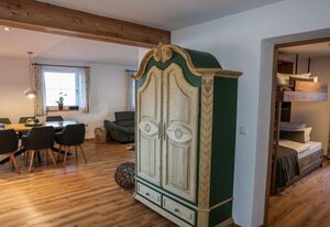 Ferienwohnung Söldenköpfl-Blick – Ferienwohnung für 1 - 5 Personen mit 2 Schlafzimmern, großer Wohnküche, 2 Bädern, separates WC, Schwedenofen, Terrasse