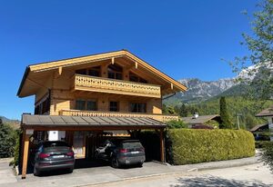 Haus Hochlenzerblick – Ferienwohnung Hochlenzerblick, 1-2 Personen, 86 qm, separates Schlafzimmer, Küche, Wohnzimmer, Du/WC, Balkon