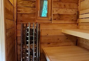 Ferienhaus Waldhäus`l – Ferienhaus, Dusche und Badewanne, 3 Schlafräume