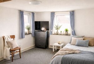 Monteurzimmer Kassel Monteurwohnung Ferienwohnung Banane 1- 6 Personen Parkplatz & Küche Modern