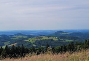 Ferienwohnung Rhönchalet – Appartement/Fewo, Dusche, WC, Wohn-/Schlafraum