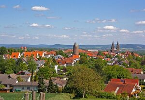 Ferienwohnung Blick zum Grauen Turm