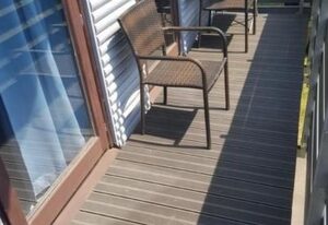 in Feriendorf Silbersee mit Garten