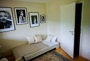 Ferienwohnung Burg Freienstein Blick mit Sauna