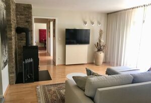 Ferienwohnung Burg Freienstein Blick mit Sauna