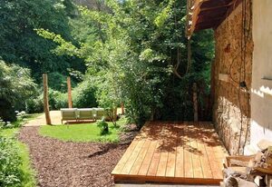 Bachgeflüster  2,5 Zimmer mit Offline- Terrasse und Grillplatz