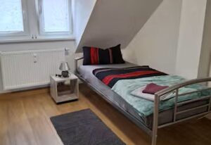 Schöne Vollausgestattete Monteurs- Gästewohnung nähe Raffinerie Leuna und Geiseltalsee / 0307