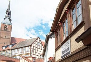 Ferienhaus zur Rossfurt Tangermünde – Ferienhaus, 75 qm, 2 Schlafzimmer, Terrasse, max. 4 Personen