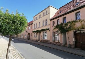 Ferienhaus zur alten Korbmacherei – "Fewo Korbmacher", Badewanne, Bad, WC