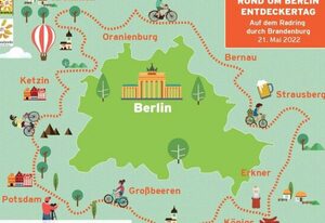 in Linum mit Garten, Terrasse und Grill