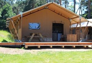 Safarizelt in Hohenlychen mit Garten und Grill