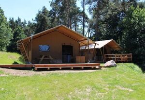 Safarizelt in Hohenlychen mit Garten und Grill