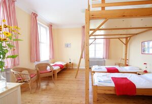 Familien- und Freizeithotel Gutshaus Petkus – Doppelzimmer mit Dusche/WC, Frühstück