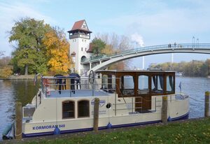 Boats & Yachts at Zeuthen Marina by Kuhnle-Tours – Kormoran 1500 - führerscheinfreies Hausboot