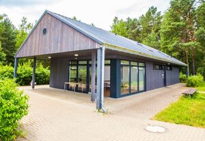 Hafencamp Senftenberger See – Campinghütte für 3 Personen