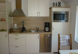 Spreewald-Ferienwohnung Keym – Apartment 1, komb Wohn- Schlafraum, Küche, DU/WC, Terrasse