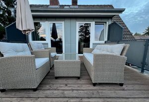 Am Pietzmoor, Ferienwohnung – Fewo,55m²,DU/WC,DZ,Schlafsofa,OG