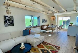 Deichkoje 12 Deck 2 - Traum Ferienwohnung mit Eiderblick und Sauna direkt am Deich Nordsee