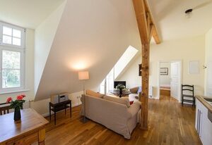 Ferienwohnung 6 direkt am Wasser im Gut Grubnow Rügen