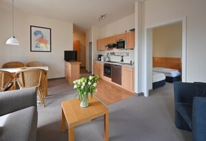 Strandnahe Ferienwohnung 8 Villa Celia Sellin für 6 Personen mit WLAN, Sauna, Insel Rügen