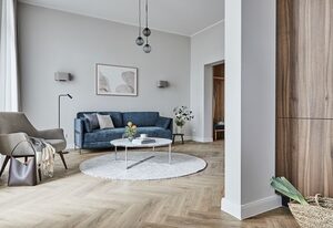 Villa Esperance - Suite Azur mit Balkon und Dampfbad (Whg 3)