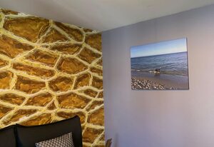 Stilvolle, moderne Ferienwohnung Meerblick Göhren, Balkon, 2 Schlafzimmer, Hunde Willkommen