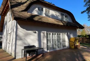 Weißes Traumhaus