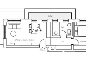 Villa Baltique - Mayflower Suite mit Balkon