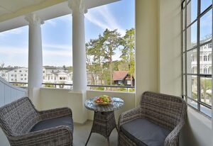 Ferienwohnung 6 mit Sauna WLAN 6 Pers. Sellin auf Rügen Villa Celia  200 m vom Strand entfernt