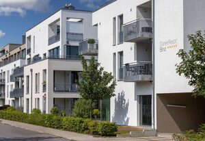 DünenResort Binz – Tolle strandnahe Ferienwohnung mit Südbalkon, Whirlbadewanne und Fußbodenheizung