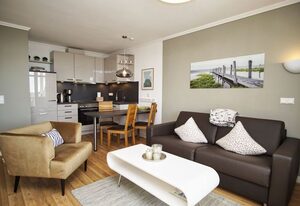 Meeresblick – mit Meerblick und Balkon, Schwimmbad- und Saunanutzung - Meeresblick FeWo 49