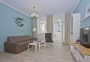 Villa Möwe – ruhige Lage im Ostseebad Göhren, Veranda,  - Villa Möwe FeWo 03