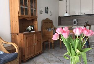 Sylter Rose 3a - strandnahe Ferienwohnung mit Strandkorb
