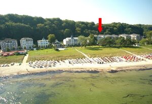 Aparthotel Ostsee – direkt an der Strandpromenade, Balkon mit Meerblick - Aparthotel Ostsee FeWo 10