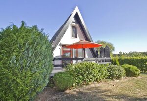 Finnhaus Nr. 52 – strandnah, autofreie Ferienanlage, gemütliches Ferienhaus, Terrasse - Finnhaus52