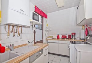 Finnhaus Nr. 52 – strandnah, autofreie Ferienanlage, gemütliches Ferienhaus, Terrasse - Finnhaus52