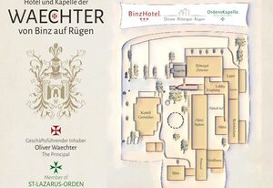 BinzHotel – OrdensKapelle – Ostsee-Rittergut-Rügen – Kemenate