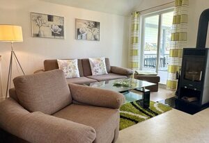 Ostseepark Rügen – Familienfreundliches Apartment mit Infrarotsauna, Kamin & Balkon in Strandnähe