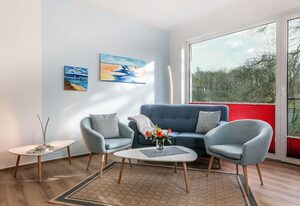 Villa Bergfrieden Terrassenhaus – toller Blick auf das Nordperd - Villa Bergfrieden Terrassenhaus FeWo 03