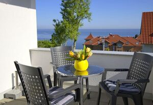 Haus Ostseeblick 1 – schöne 2-Raum-Ferienwohnung mit Terrasse - Haus Ostseeblick 1 FeWo Backbord
