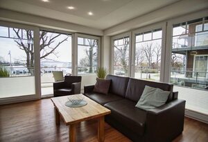 Hafenresidenz – hafennahe Ferienwohnung mit Meerblick - Hafenresidenz Lauterbach FeWo 2-3